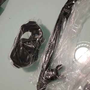 Snorkel set. New black.